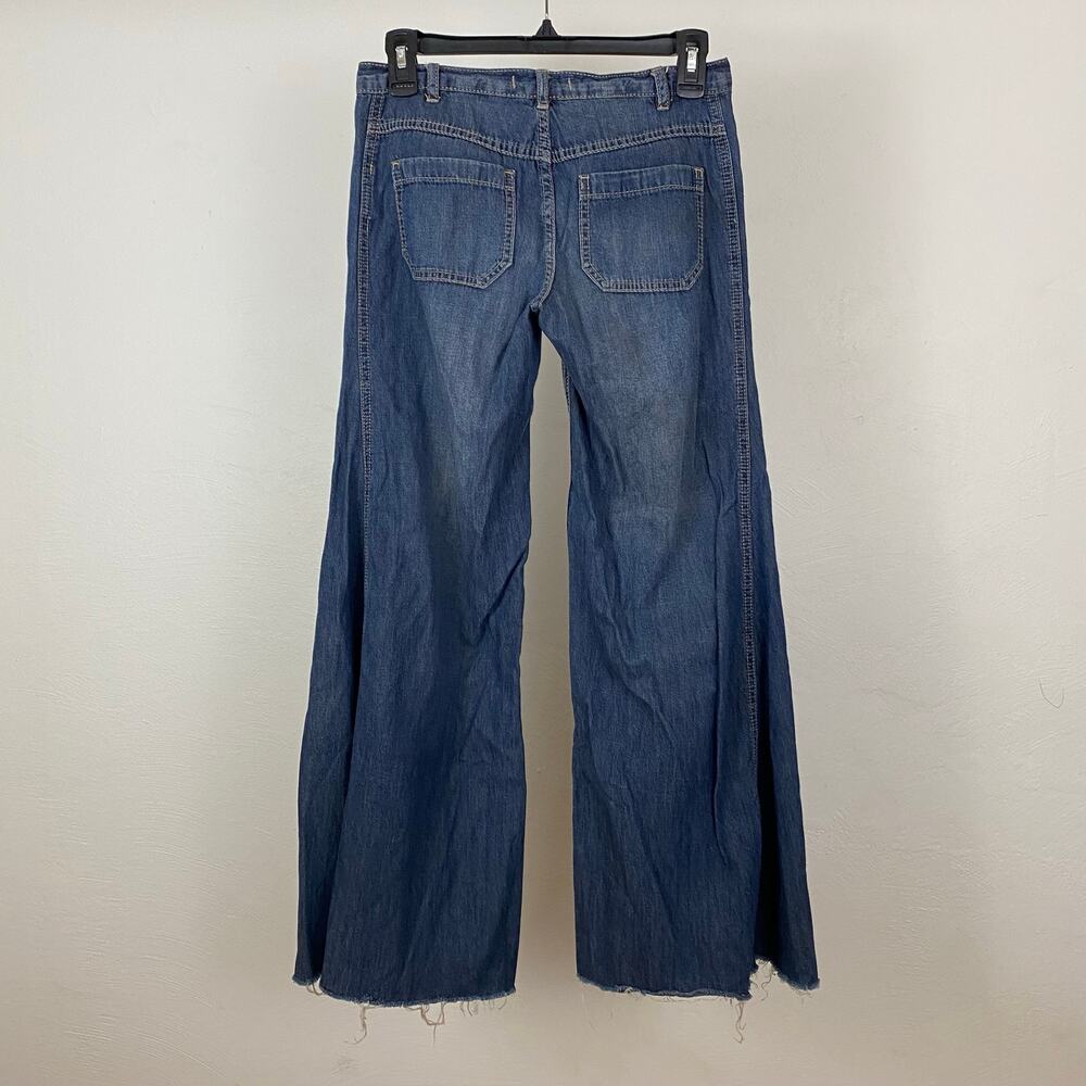 Free People Vintage Extreme Flare Jeans - Autumn Nights - Size 24 - Picture 4 of 12